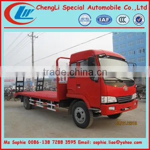 4X2 Excavator Transport Truck,flatbed Truck Bodies,flat Bed Pickup thumbnail-1
