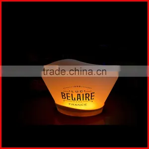 Rechargeable LED Large Ice Buckets Multiple Bottle Cognac Led Ice Bucket thumbnail-3
