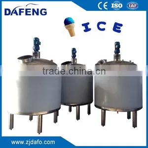Stainless Steel 304 316L Ice Cream Electric Heating Jacket Mixing Tank thumbnail-1