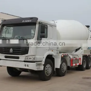 12 Cubic Meters HOWO 8X4 Concrete Mixer Truck 336hp ZZ5317GJBN3261 thumbnail-1