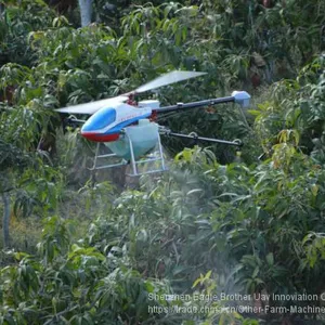 Agriculture Farming Battery Powered Drone Helicopter Sprayer 3WD-TY-17L thumbnail-1