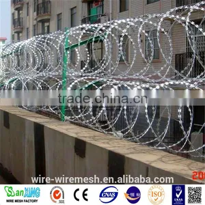 Cbt-65 Galvanized Razor Wire Barbed Wire thumbnail-4