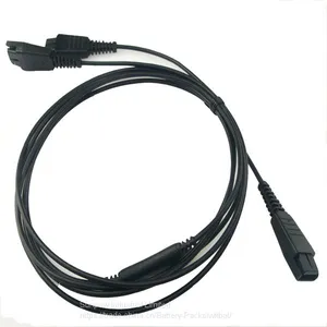 Plantronics Quick-Disconnect Plug Converts to Jabra / GN Netcom QD Adapter Cable thumbnail-1