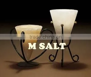 Himalayan Salt Lampy Tea Light Candle Holder thumbnail-1