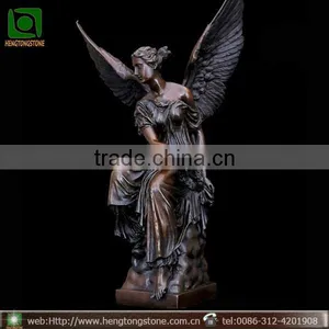 Ourdoor Decorative Bronze Angel Sculpture thumbnail-1