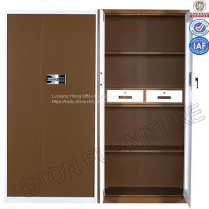 Steel Vertical Office Confidential File Cabinet With 2 Drawers thumbnail-1