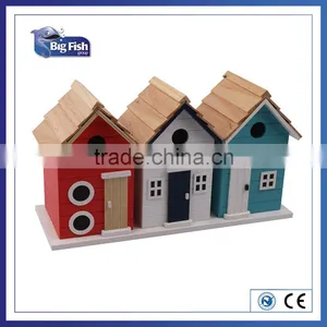 BLUEBIRD BIRD HOUSE NEST BOX CEDAR WOOD WOODEN HAND MADE thumbnail-1