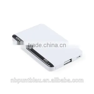 2200mAh Mini Portable USB Power Bank Cables Include thumbnail-1