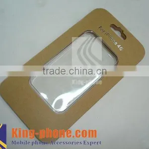Kraft Paper Packing Boxes With Display Plastic Tray for Phone Case, Gift Paper Boxes thumbnail-2