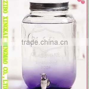 4 Liter Glass Juice Dispenser With Metal Cover thumbnail-3