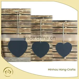 Garden Decoration Small Heart Shaped Metal Blackboard thumbnail-1