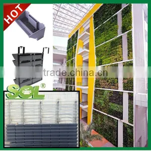Garden Ornament Plastic Flower Pot Vertical Garden Planter Pot thumbnail-2