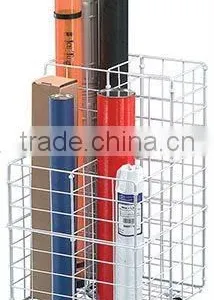 SDI_1062 Vinyl and Rolled Storage Cart thumbnail-1
