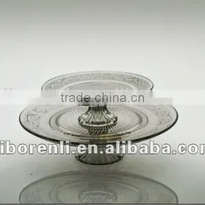 Wholesale High Quality Glass Cake Plate thumbnail-1