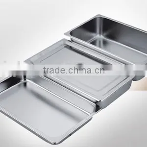 Stainless Steel GN Pan With Lid thumbnail-1