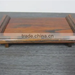 American Retro Leisure Solid Wood Coffee Tea Table thumbnail-1