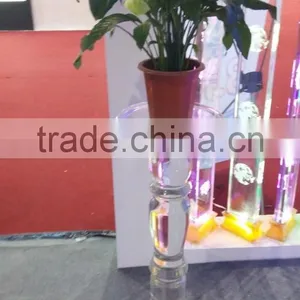 New Design Crystal Tall Flower Stand thumbnail-2