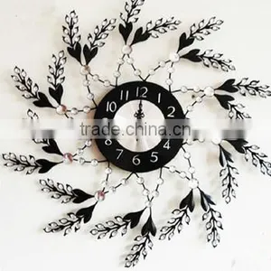 Good Quality Luxury Flower Wall Clock (GZH-48) thumbnail-1
