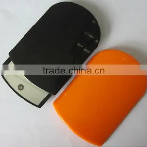 Fashion Plastic Square LED Cosmetic Mirror With Sliding Design thumbnail-1