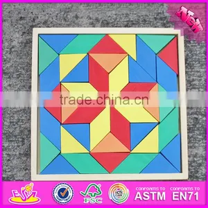 2016 New Design Educational Bloccks Toy Wooden Kids Puzzles W14A182 thumbnail-1