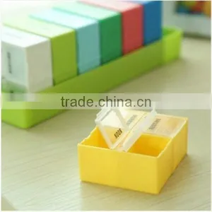 Custom Promotional 7 Days Medicine Storage PP Plastic Pill Storage Box Supplier in China,custom 7 Days Plastic Pill Box Supplier thumbnail-1
