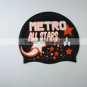 Wholesale OEM New Design Colorful Silicone Swimming Cap thumbnail-5