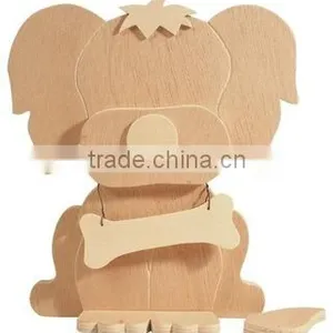 Wooden Octopus Cute Plywood Dog Crafts, Custom Wood Animal Crafts thumbnail-1