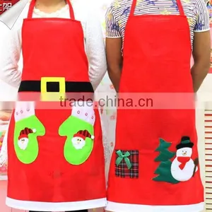 OEM Wholesale Christmas Digital Printing Aprons With Your Logo thumbnail-1