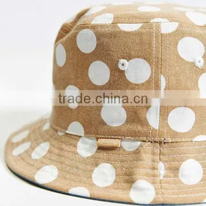 100% Cotton Fashion Custom Plain Bucket Cap thumbnail-4