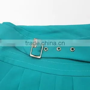 100% Polyester Wholesales Women Summer Elasticated Waist Women Pants thumbnail-3