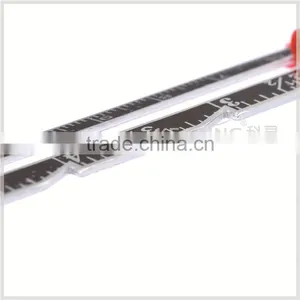 Kearing Brand, Metal Aluminum Slide Sewing Gauge, With Sliding Marker, Drow Scallops and Circles #5006A thumbnail-4