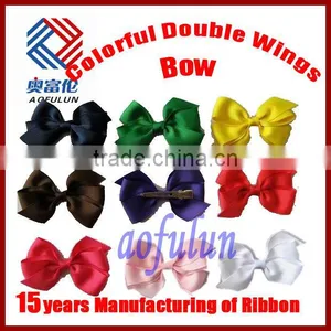 Colorful Double Wings Bow thumbnail-1