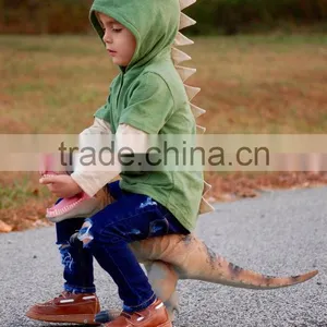 Unisex Dino Hoodie Dinosaur Costume Party Kids Trex Clothing Cool Baby Clothes thumbnail-2