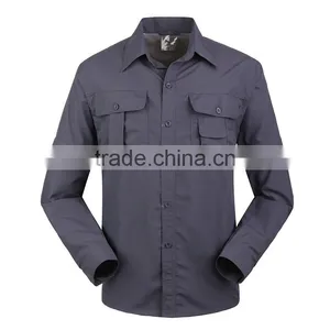 Juqian GZ Uniform Manufacturer Quick Drying Breathable Gray Wear Rough Industrial Engineering Work Clothes Uniform Suits thumbnail-3