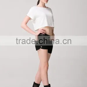 Fashionable Cheap One Piece Tight Short Women Compression Pants thumbnail-4