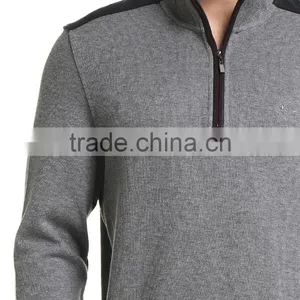 China Wholesale Custom Casual Blank Long Sleeve Mens Polo T-shirt thumbnail-4