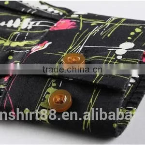 Men's Latest Fashion Long Sleeve Print Tuxedo Shirt thumbnail-5
