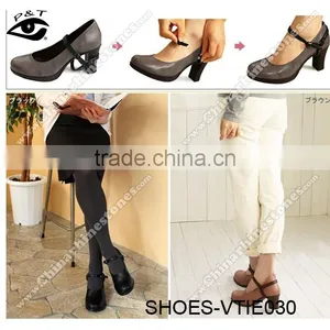 12 Colors New Design 3D Tripartite Shoe Lace Shoe Straps For High Heels thumbnail-1
