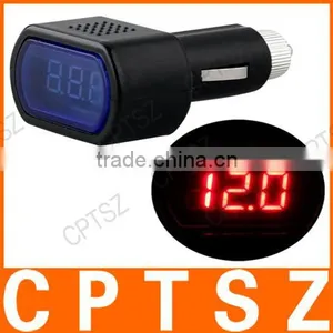 USB Car Voltmeter / Digital Auto Voltage Detector / Battery Voltage Meter Monitor Detector Count thumbnail-1