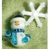 Lampwork Snowman Christmas Glass Charms Wholesale From China Beads Factory thumbnail-1