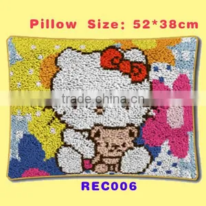 Hand Made Needlepoint Rug Embroidery Carpet REC001-01 thumbnail-6