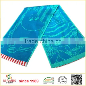 Textile Wholesale Cotton Jacquard Sport Towel Custom thumbnail-2