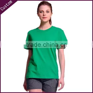 Women's Apperal Slim Fit Plain 100% Cotton t Shirt Wholesale thumbnail-4