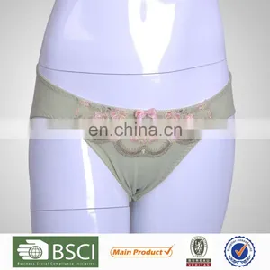 New Arrival Moder Stylish Hot Lady Flower Embroidered Old Fashioned Underwear thumbnail-1