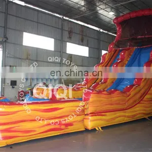 Factory Price Inflatable Kids Water Slide,Yellow Marble Style thumbnail-2