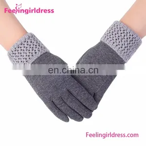 Wholesale Women Gloves For Touch Screen Horse Ridding Gloves thumbnail-3