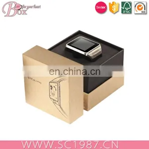 2017 Custom Watch Box Paper Rectangle Foam Inside Packaging Box thumbnail-6