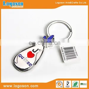 High Quality Hot Sales Souvenir Gifts Canadian Flag Keychain thumbnail-5