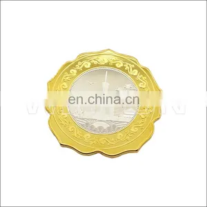 Promotional Coins/Cheap Custom Coins/gold Plated Tungsten Coin thumbnail-1
