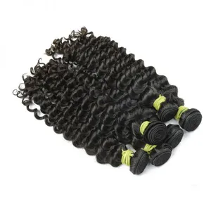KHH Wholesale Full Cuticles Deep Wave RAW Brazilian Human Hair Weave thumbnail-4